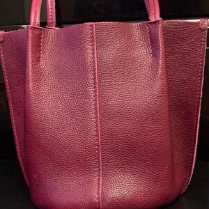 Magnificent Portland leather purse/ tote , genuine leather